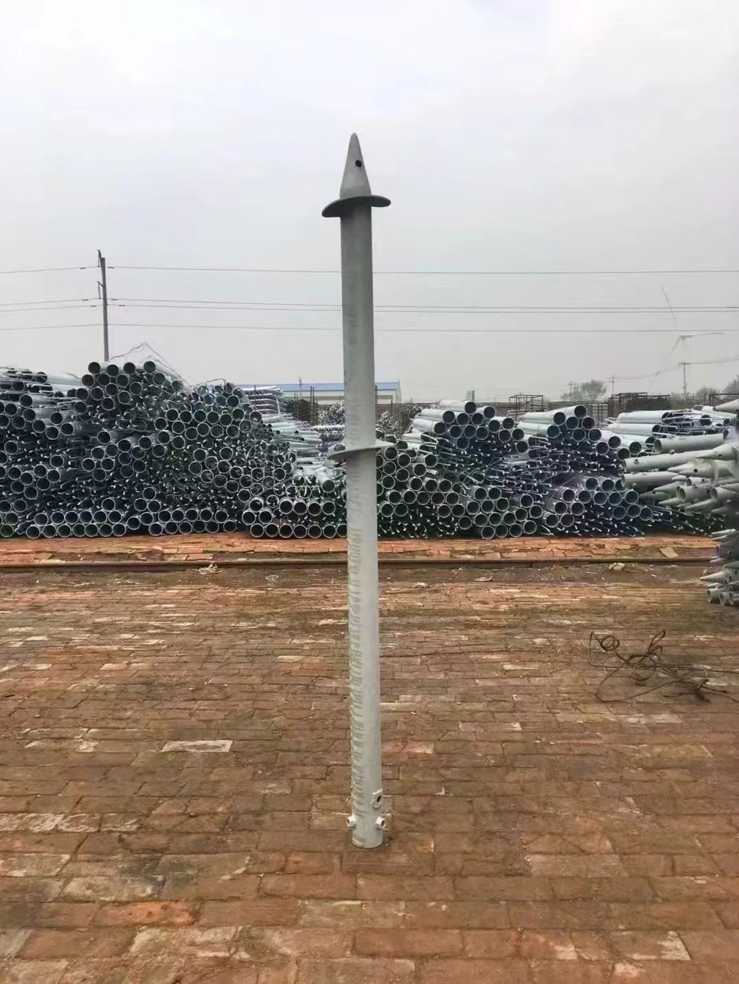 Hot-dip Galvanized Solar Pile